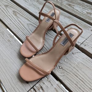 Steve Madden Nude Heeled Sandal